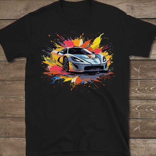 Supercar Sports Car Youth Size Boys T-Shirt