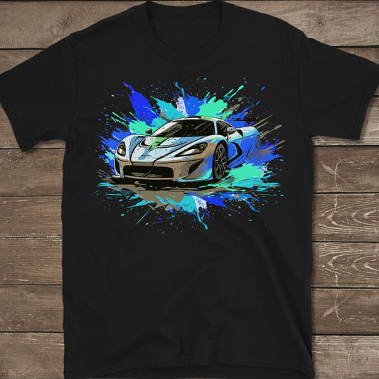 Supercar Sports Car Youth Size Boys T-Shirt