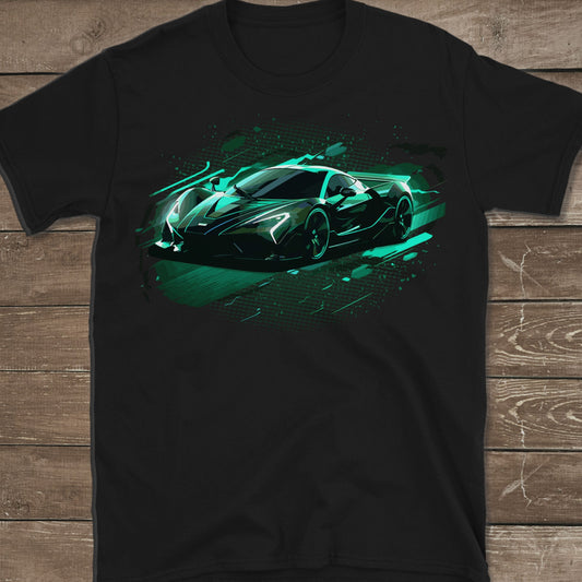 Supercar Sports Car Youth Size Boys T-Shirt