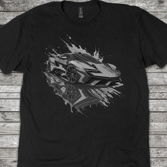 Supercar Sports Car Youth Size Boys T-Shirt