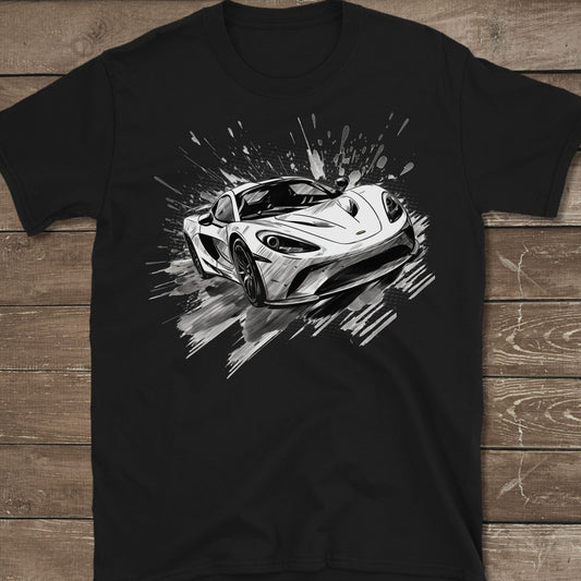Supercar Sports Car Youth Size Boys T-Shirt