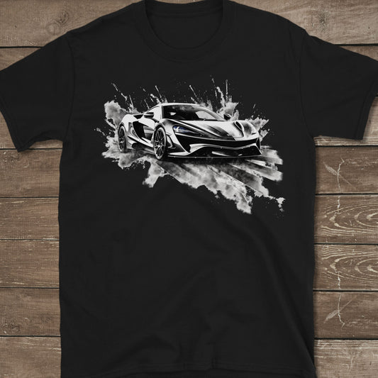 Sports Car Youth Size Boys T-Shirt