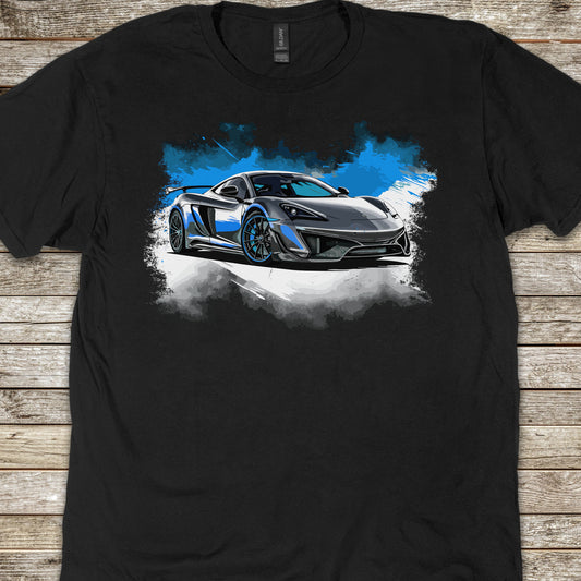 Supercar Sports Car Youth Size Boys T-Shirt