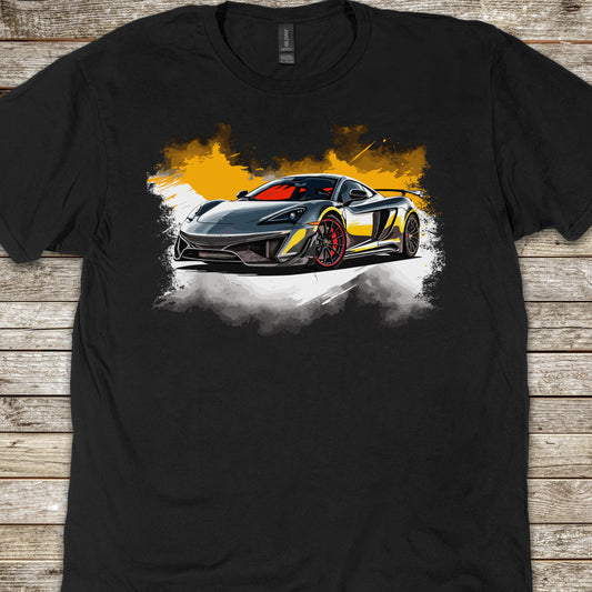 Supercar Sports Car Youth Size Boys T-Shirt