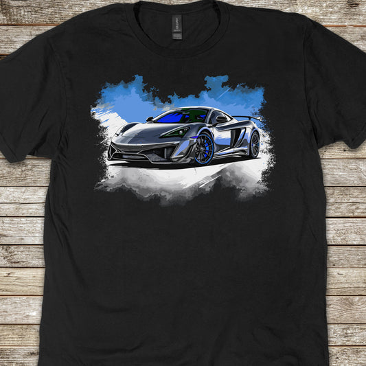 Supercar Sports Car Youth Size Boys T-Shirt