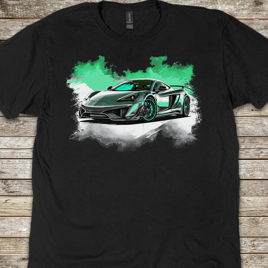 Supercar Sports Car Youth Size Boys T-Shirt