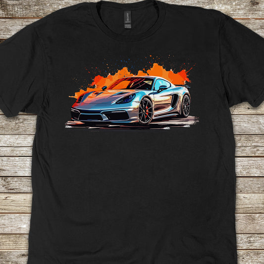 Supercar Sports Car Youth Size Boys T-Shirt