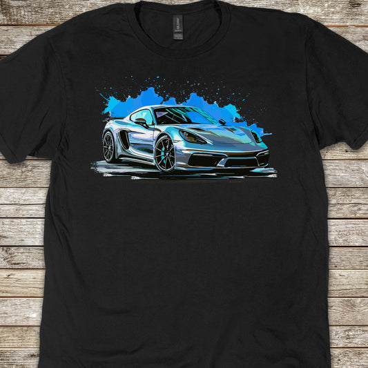 Supercar Sports Car Youth Size Boys T-Shirt