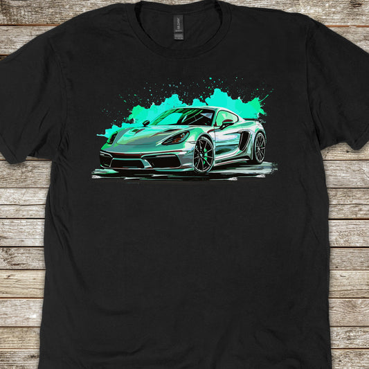 Supercar Sports Car Youth Size Boys T-Shirt
