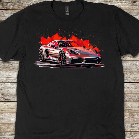 Supercar Sports Car Youth Size Boys T-Shirt
