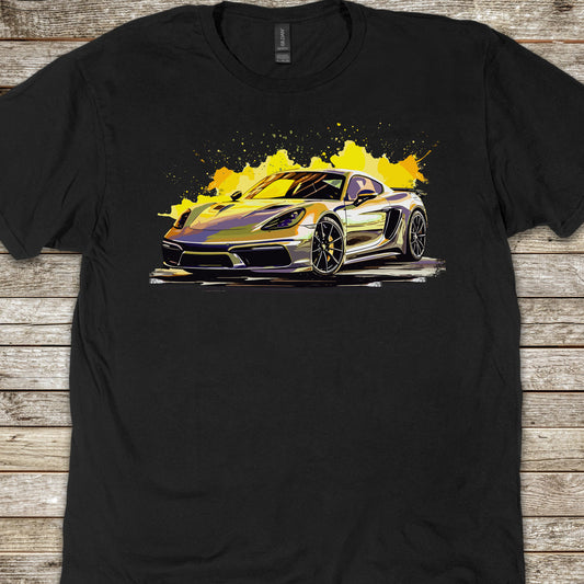 Supercar Sports Car Youth Size Boys T-Shirt