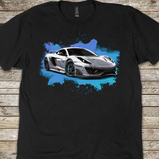 Supercar Sports Car Youth Size Boys T-Shirt