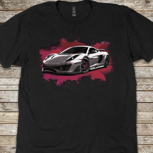 Supercar Sports Car Youth Size Boys T-Shirt