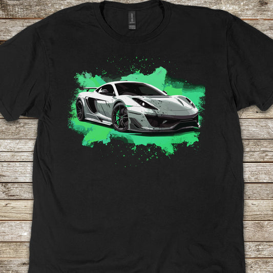 Supercar Sports Car Youth Size Boys T-Shirt