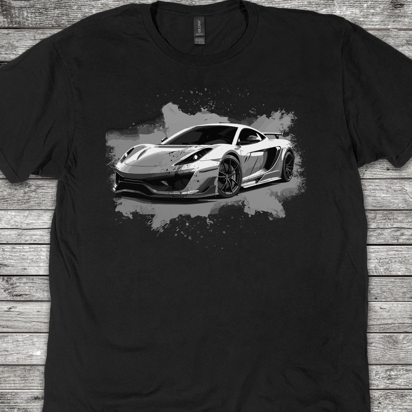 Supercar Sports Car Youth Size Boys T-Shirt