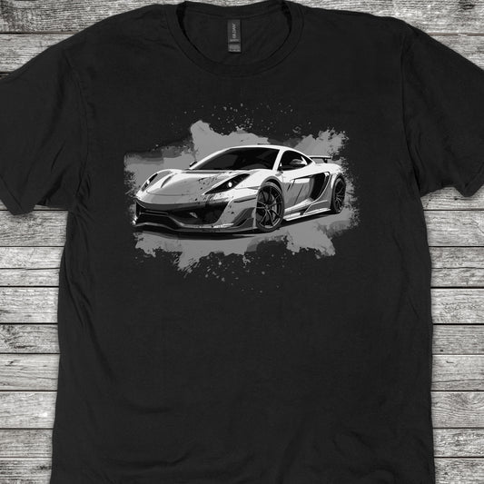 Supercar Sports Car Youth Size Boys T-Shirt