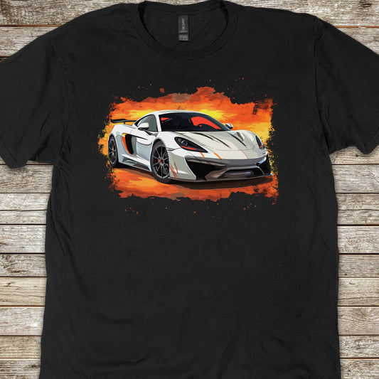 Supercar Sports Car Youth Size Boys T-Shirt