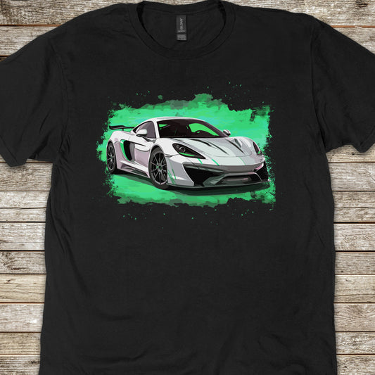 Supercar Sports Car Youth Size Boys T-Shirt