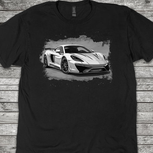 Supercar Sports Car Youth Size Boys T-Shirt