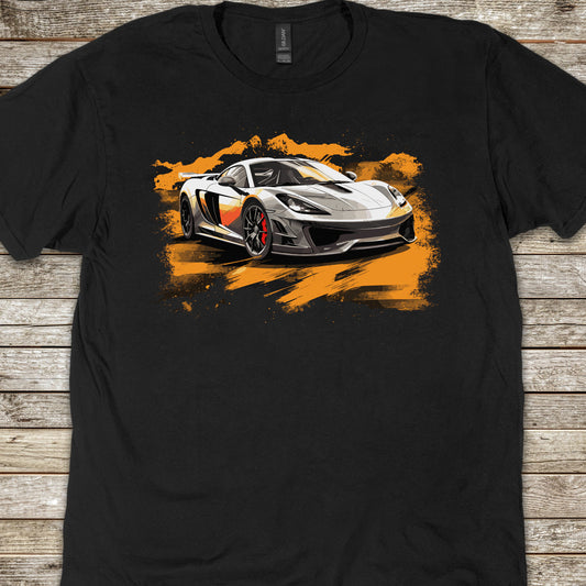 Supercar Sports Car Youth Size Boys T-Shirt