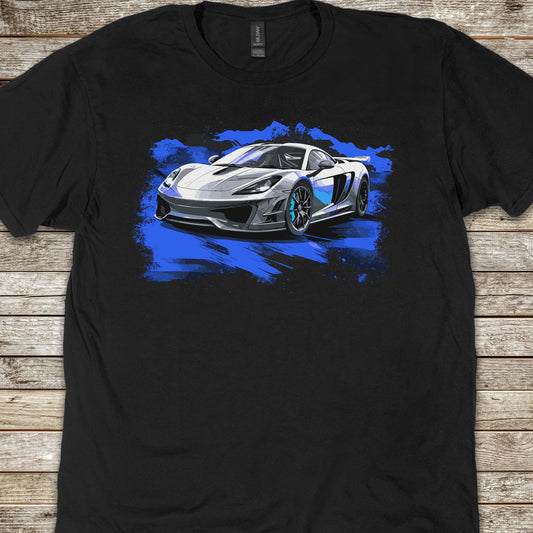 Supercar Sports Car Youth Size Boys T-Shirt