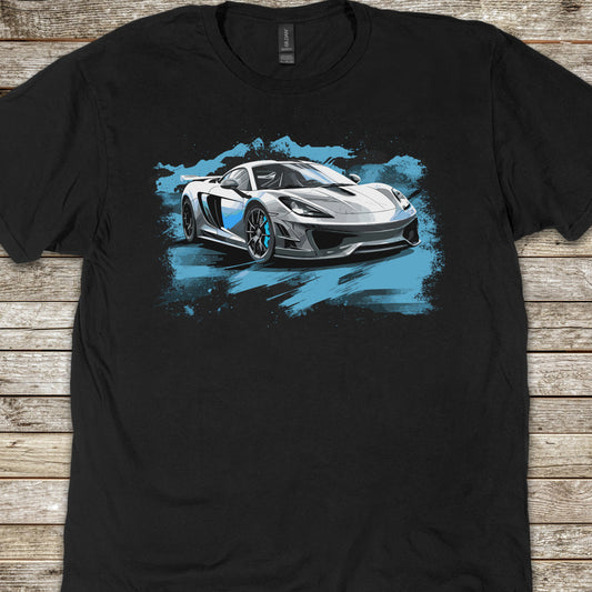 Supercar Sports Car Youth Size Boys T-Shirt