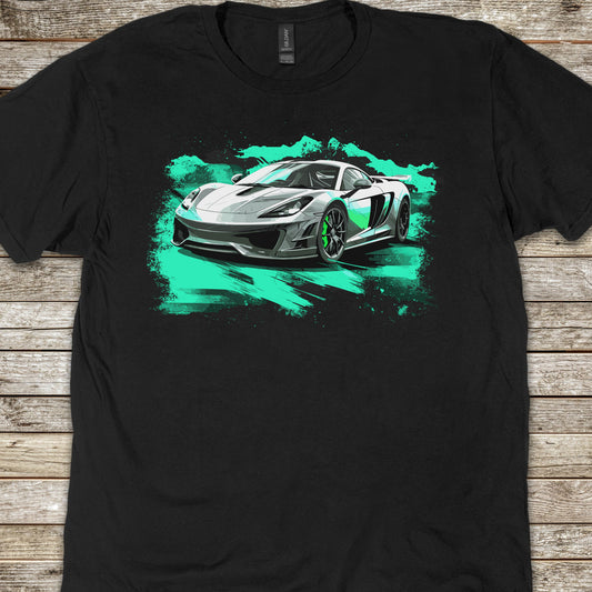 Supercar Sports Car Youth Size Boys T-Shirt