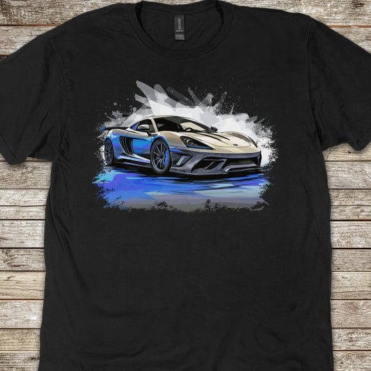 Supercar Sports Car Youth Size Boys T-Shirt