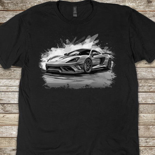 Supercar Sports Car Youth Size Boys T-Shirt