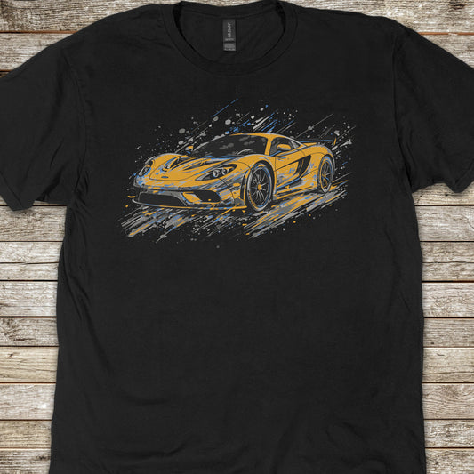 Supercar Sports Car Youth Size Boys T-Shirt