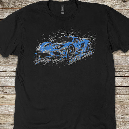 Supercar Sports Car Youth Size Boys T-Shirt