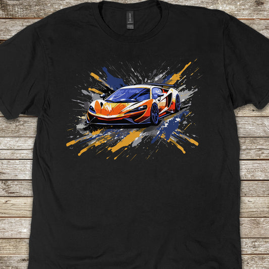 Supercar Sports Car Youth Size Boys T-Shirt