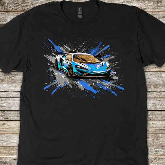 Supercar Sports Car Youth Size Boys T-Shirt