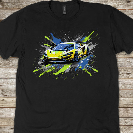 Supercar Sports Car Youth Size Boys T-Shirt