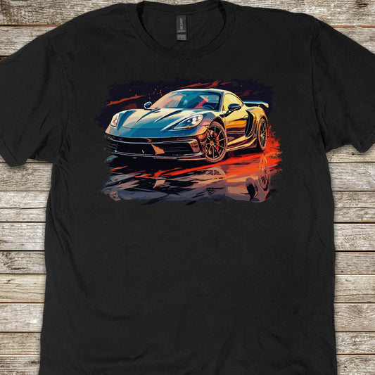 Supercar Sports Car Youth Size Boys T-Shirt