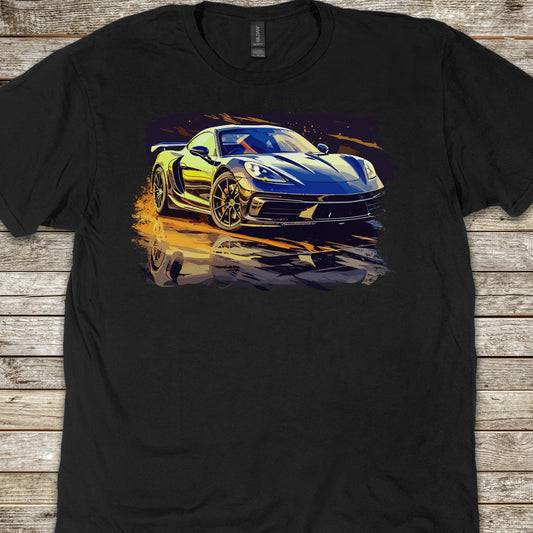 Supercar Sports Car Youth Size Boys T-Shirt